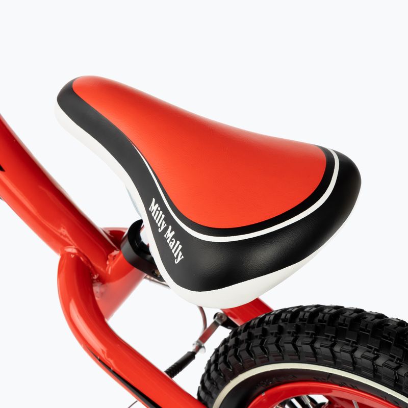 Bicicletă fără pedale pentru copii Milly Mally Young, roșu, 388 4