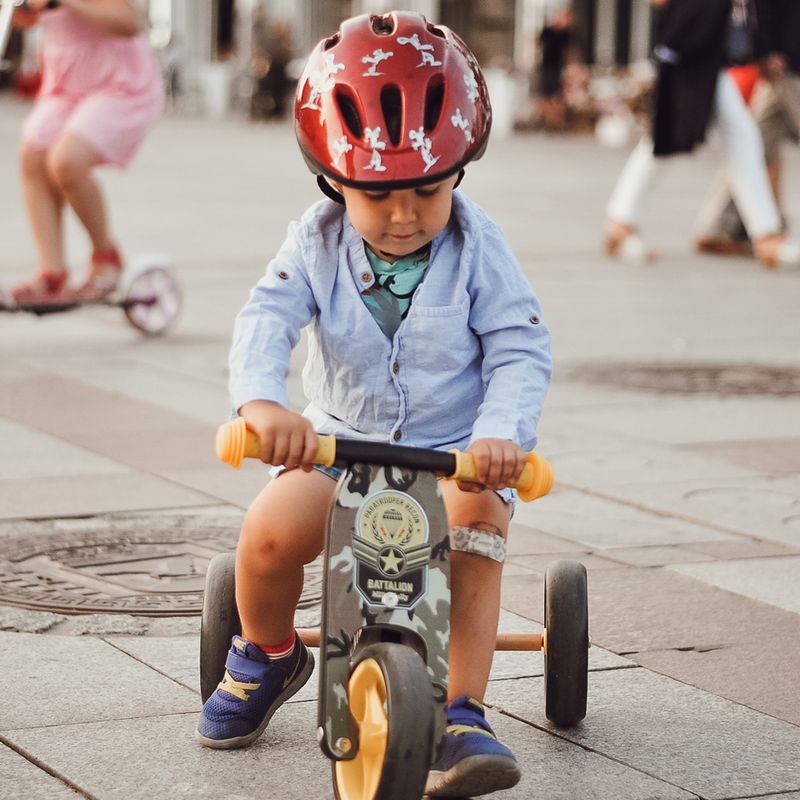 Bicicletă de echilibru Milly Mally Jake galben-neagră 2100 10