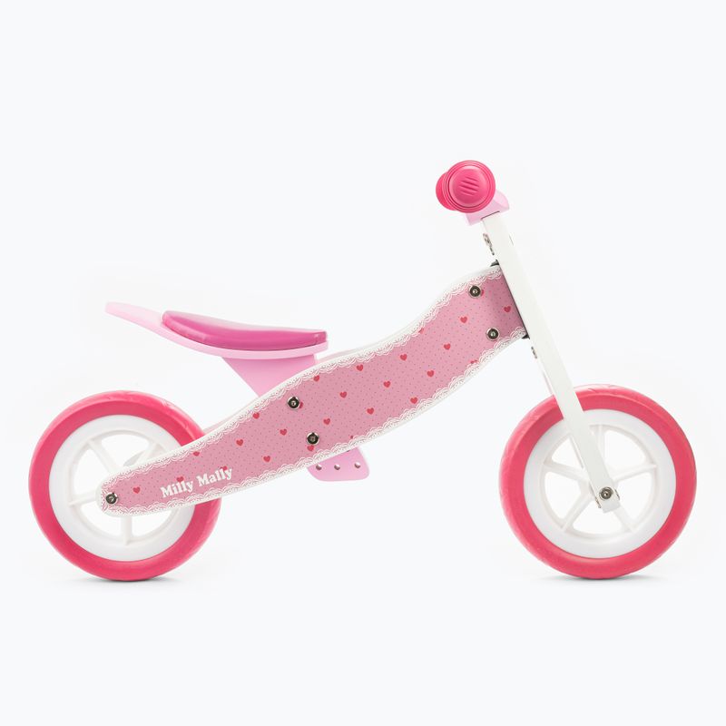 Bicicletă pentru copii Milly Mally 2in1 Look, roz, 2772 8