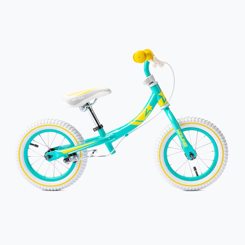 Bicicletă fără pedale pentru copii Milly Mally Young, albastru, 2805
