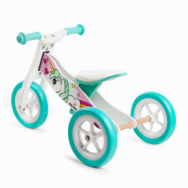 Bicicletă de echilibru Milly Mally  2w1 Look colorată 2787 3