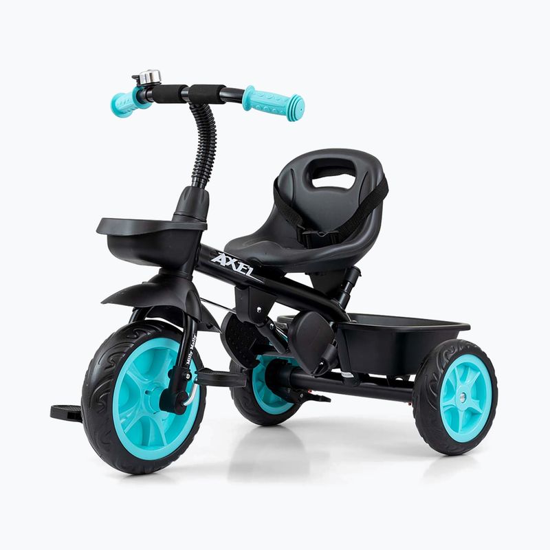 Bicicletă de echilibru cu trei roți Milly Mally Axel black 3