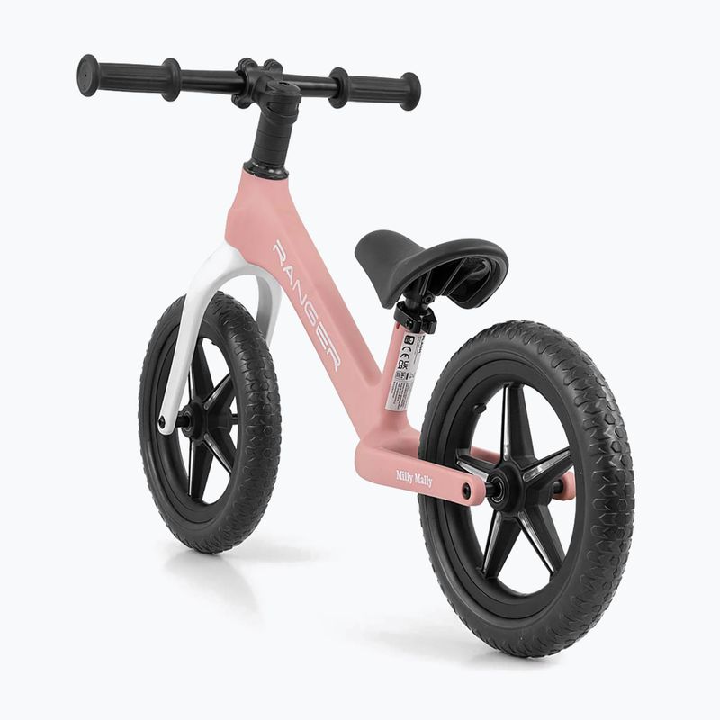 Bicicletă de echilibru pentru copii Milly Mally Ranger Flash pink 2