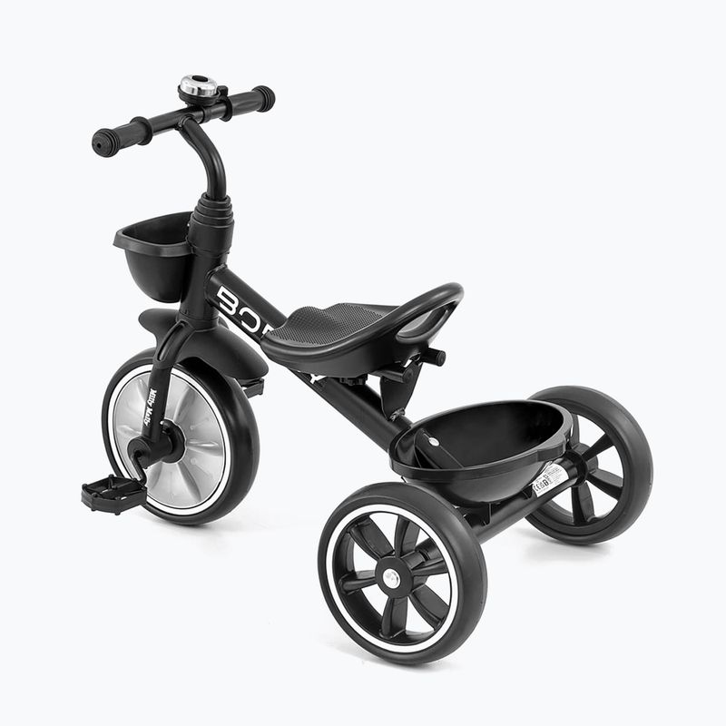 Bicicletă de echilibru cu trei roți Milly Mally Bobby black 3