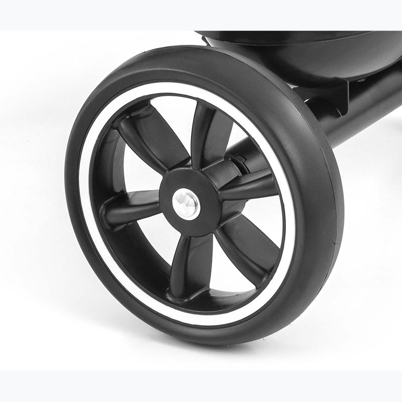 Bicicletă de echilibru cu trei roți Milly Mally Bobby black 9