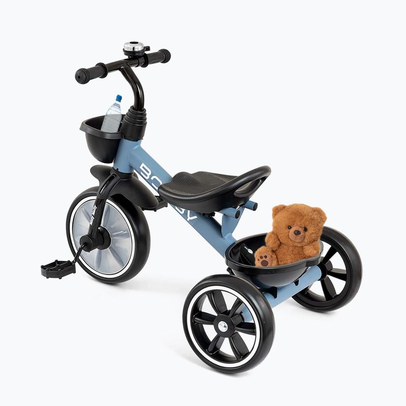 Bicicletă de echilibru cu trei roți Milly Mally Bobby denim 5
