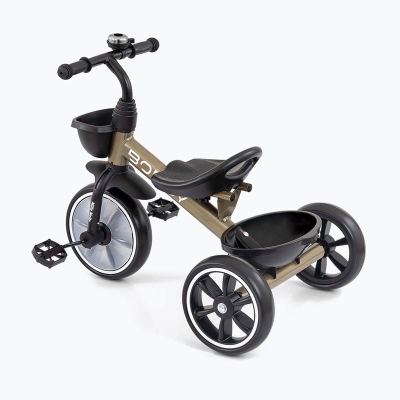 Bicicletă de echilibru cu trei roți Milly Mally Bobby golden 2