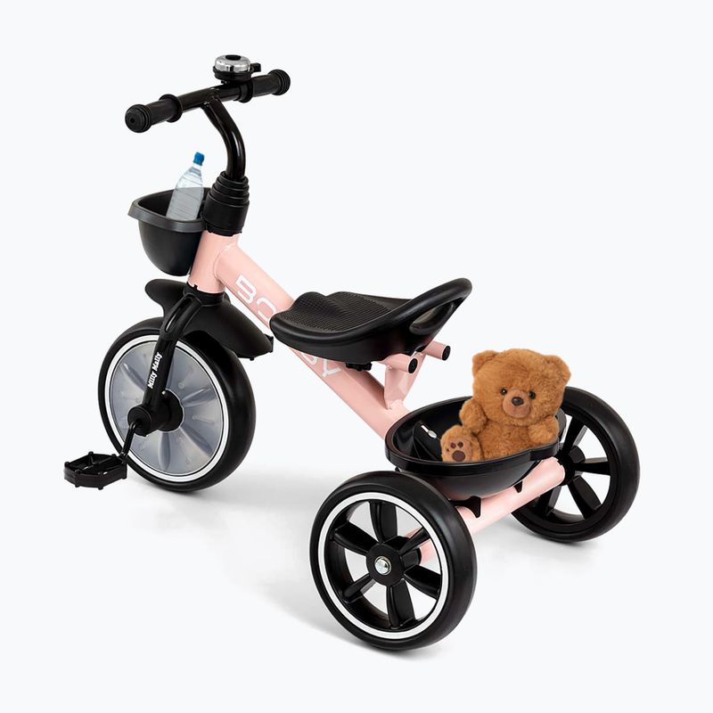 Bicicletă de echilibru cu trei roți Milly Mally Bobby pink 5