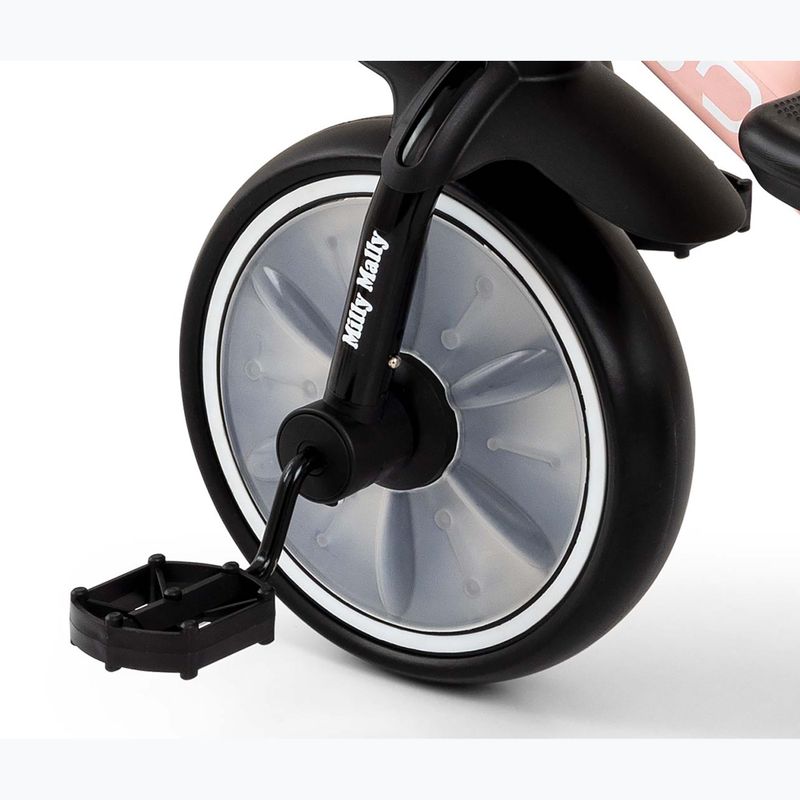 Bicicletă de echilibru cu trei roți Milly Mally Bobby pink 8