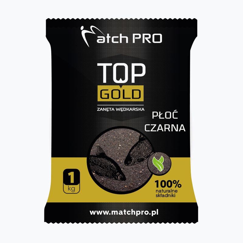 MatchPro Top Gold Gold Roach momeală de pescuit pentru gândac Negru 970008