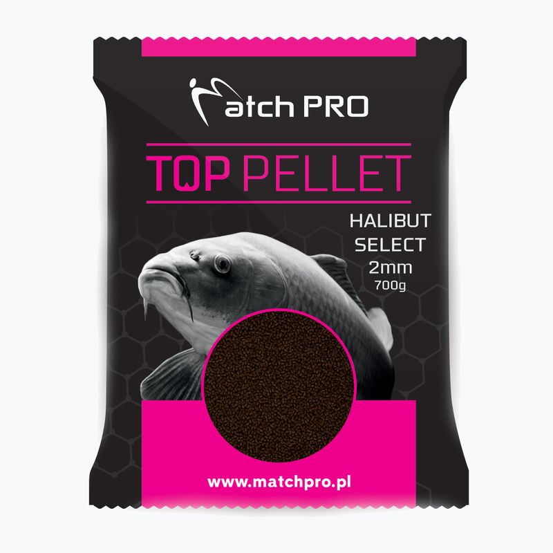 MatchPro Halibut Select 2 mm maro, pelete de momeală maro 978055