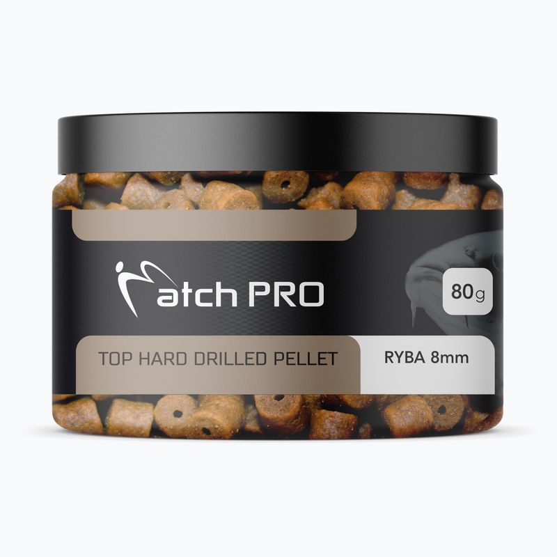 MatchPro Top Hard Fish 12 mm pelete cu cârlig maro 979615