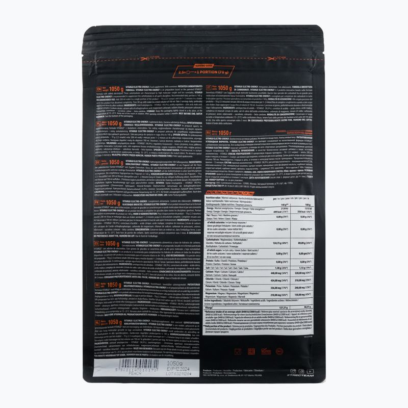Vitargo Trec carbohidrați 1050g piersică TRE/945 2