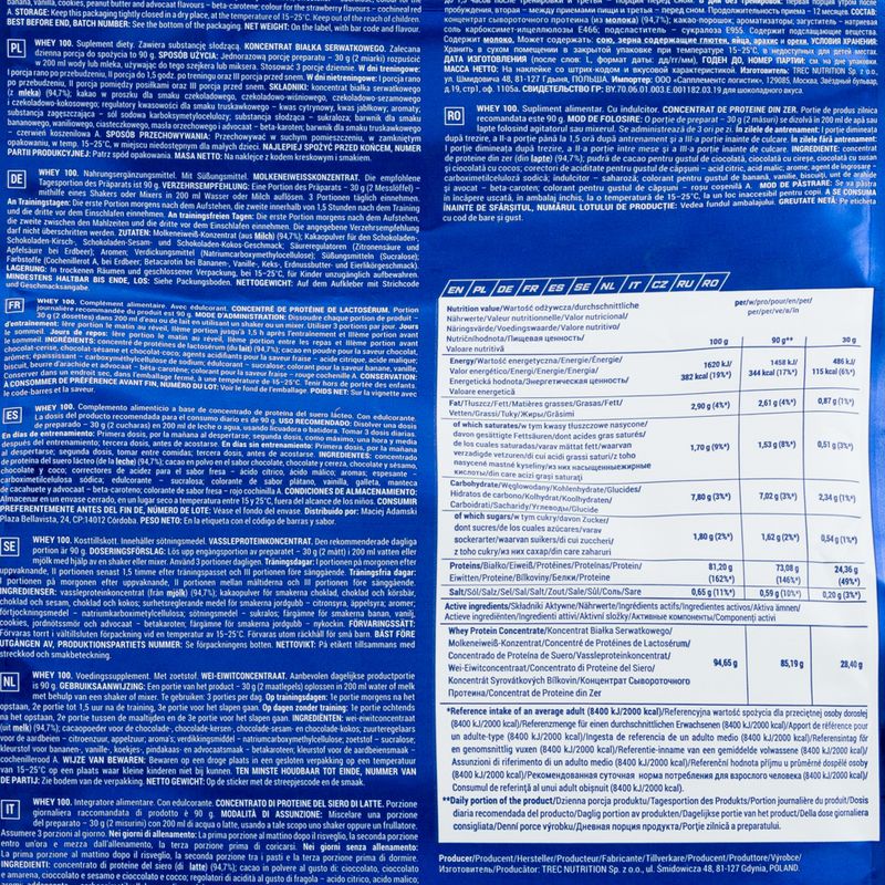 Zer 100 Trec 2000g ciocolată-sămâie TRE/579#SEZCZ 2
