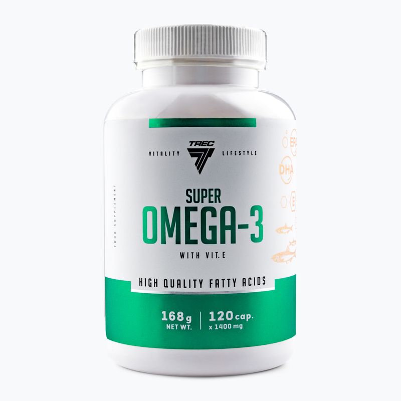 Super Omega 3 Trec acizi grași 120 capsule TRE/001