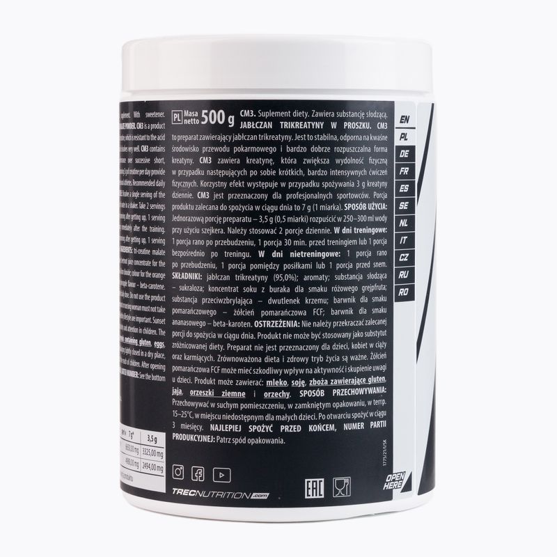 CM3 pulbere Trec creatina 500g grapefruit TRE/337#GREJP 2