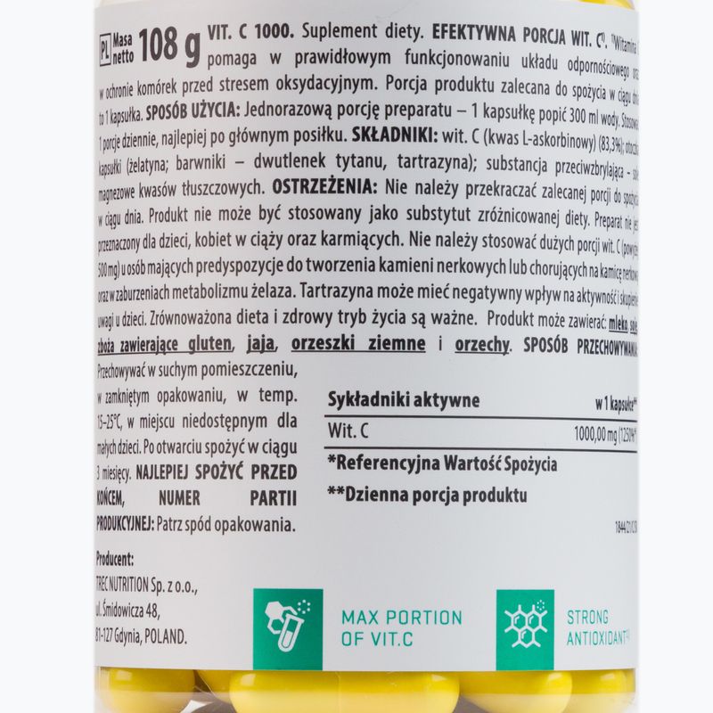 Vitamina C Trec 1000mg Vitamina C 90 capsule TRE/819 2