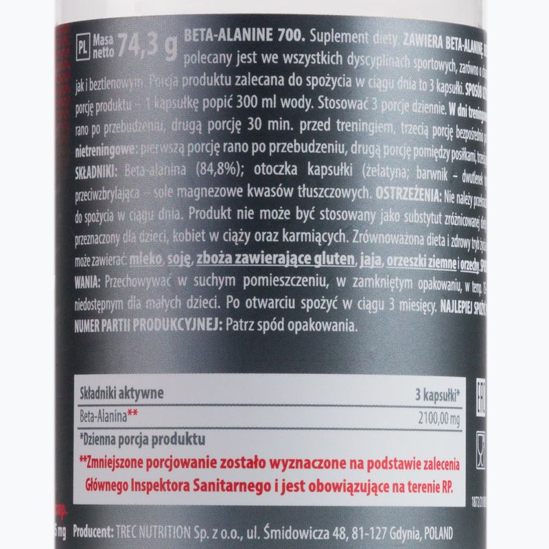 Pre-antrenament Trec Beta Alanine 90 capsule TRE/836 2