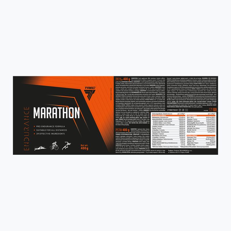 Trec Endu Marathon pre-antrenament 400g fructe de pădure TRE/915 5