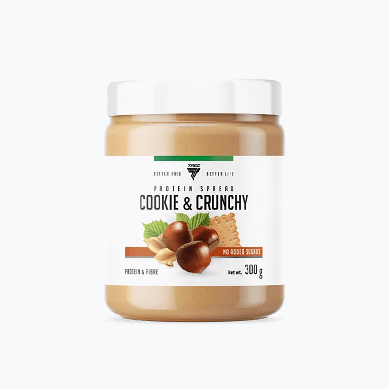 Cremă proteică Trec Better Food Protein Spread 300g prăjitură-alune TRE/920