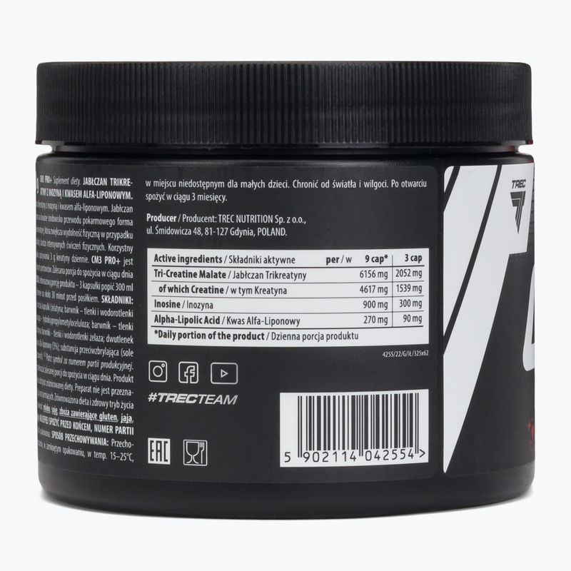 Creatină Trec CM3 Pro+ 200 de capsule TRE/1042 3