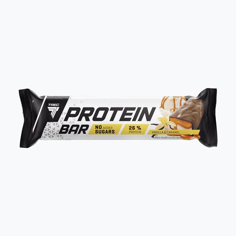 Baton proteic Trec Protein Bar 49 g vanilla/ caramel