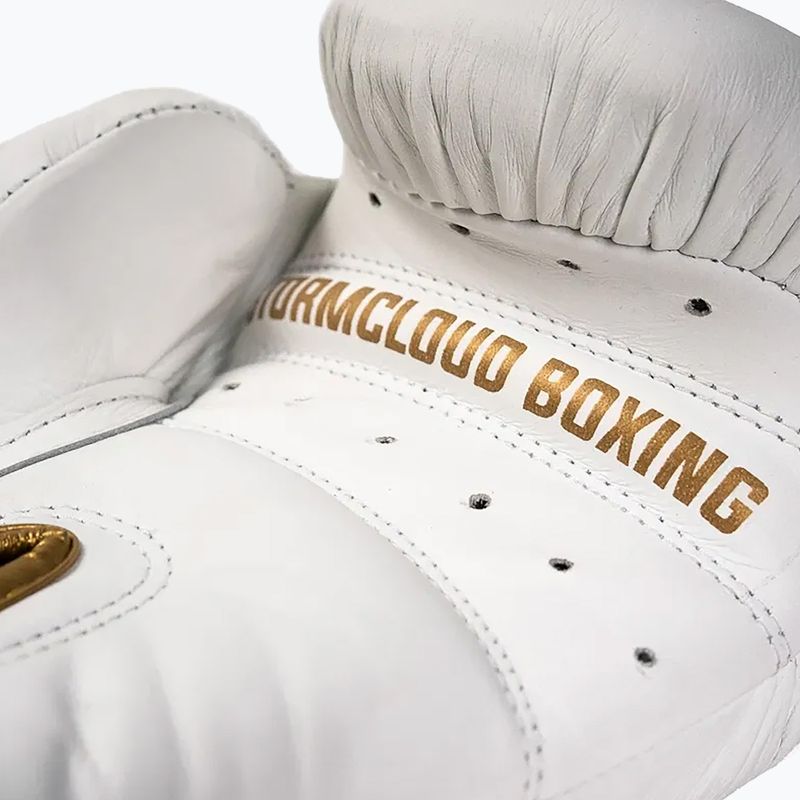 Mănuși de box StormCloud Boxing Pro white/gold 5