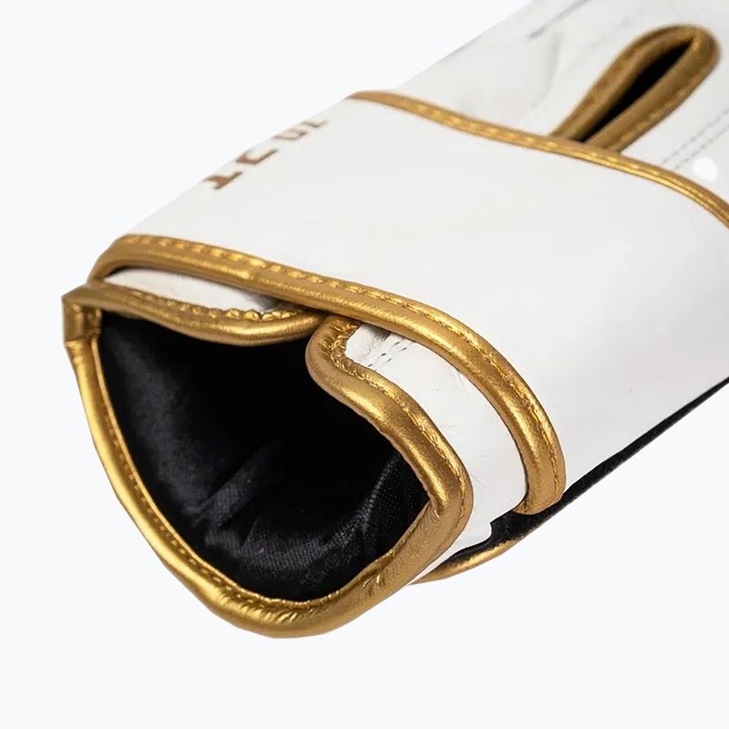 Mănuși de box StormCloud Boxing Pro white/gold 6