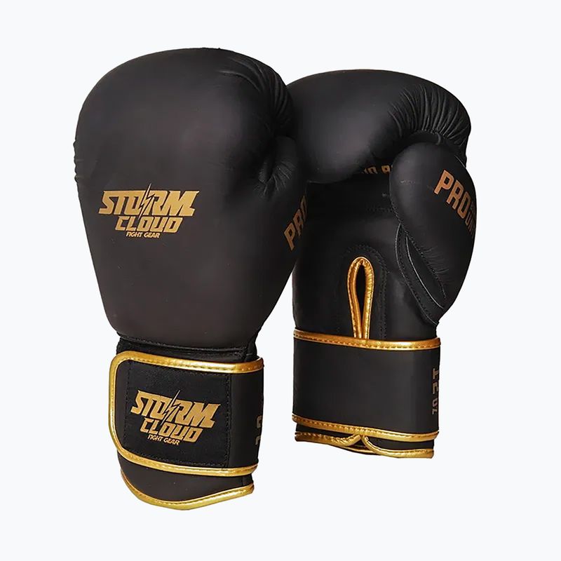 Mănuși de box StormCloud Boxing Pro black/gold 2