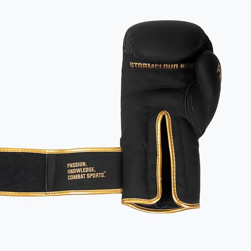 Mănuși de box StormCloud Boxing Pro black/gold 6