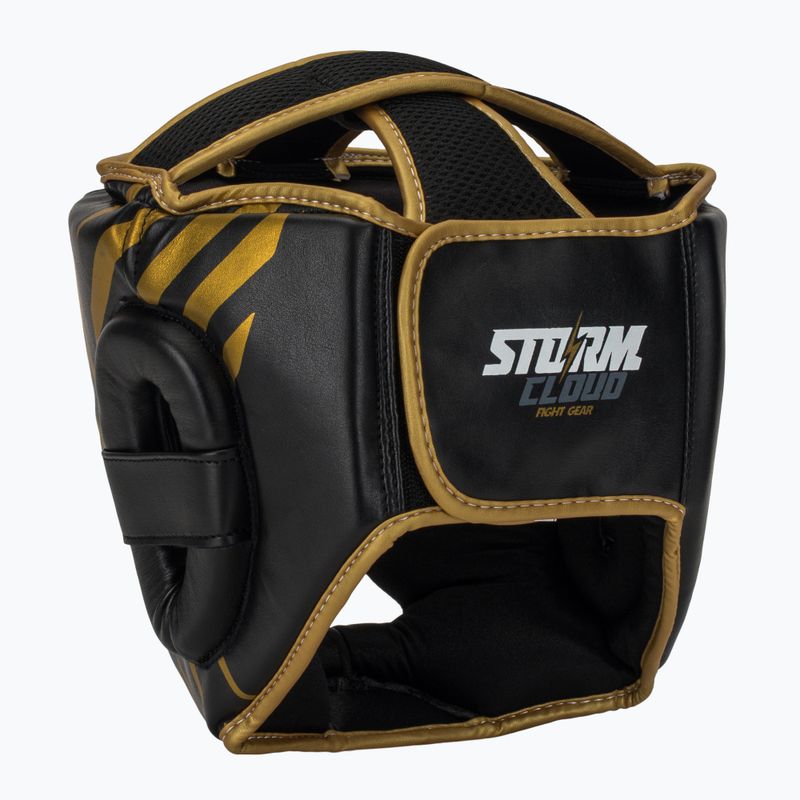 Cască de box StormCloud Lynx black/gold 3