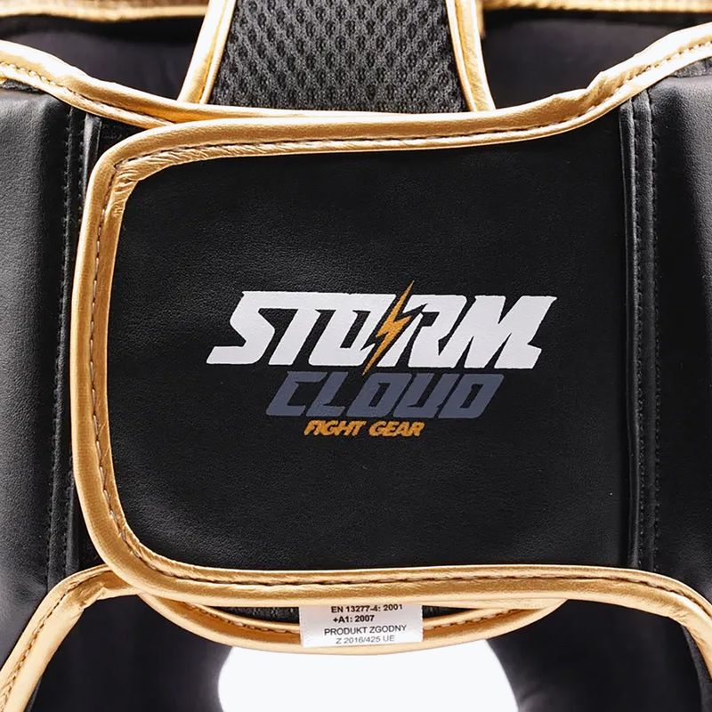 Cască de box StormCloud Lynx black/gold 7