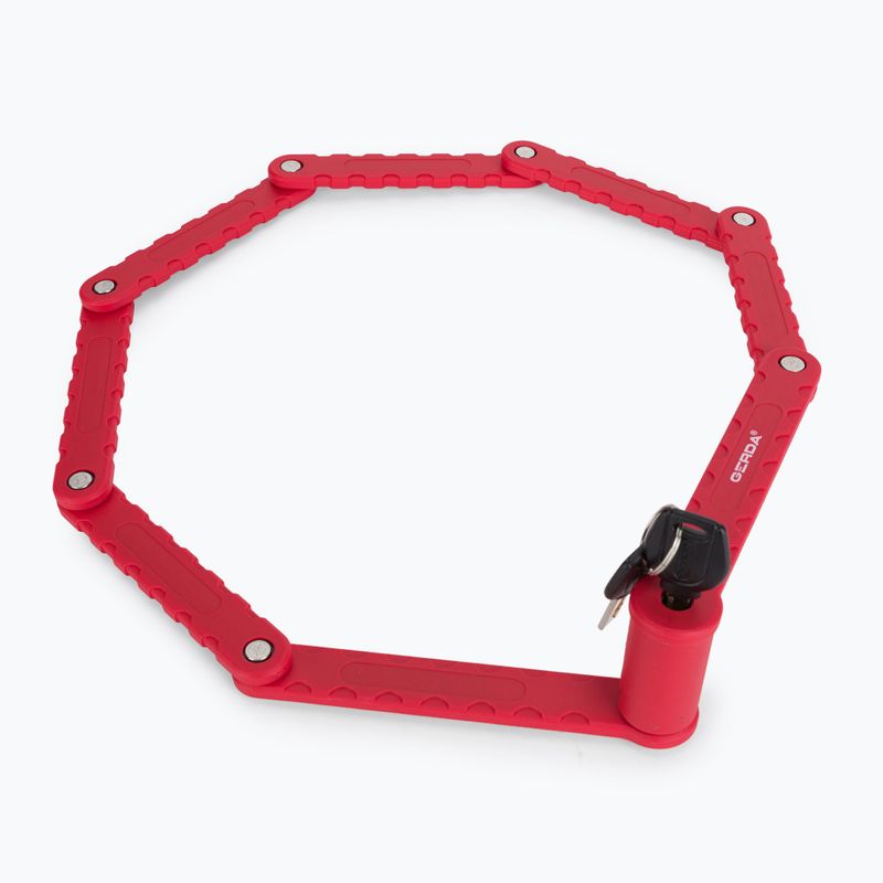 Încuietoare pentru biciclete Gerda Fold Lite 950V roșu 0SFF00095000.MXV2YP 3