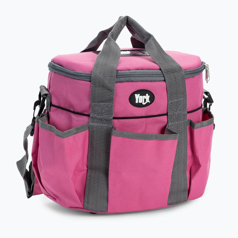 York sac de accesorii pentru cai, roșu cu încuietoare 280103 2
