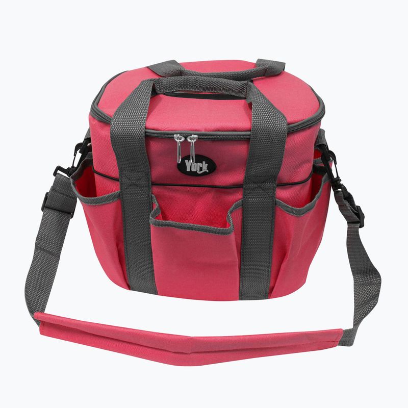 York sac de accesorii pentru cai, roșu cu încuietoare 280103 7