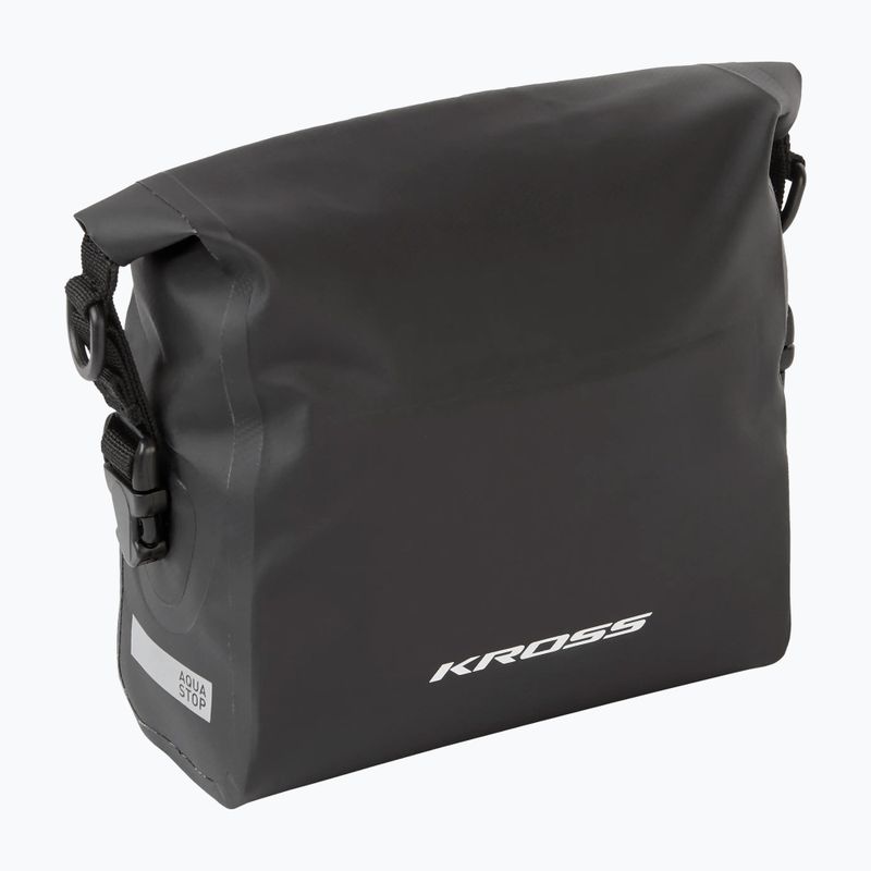 Geantă de bicicletă pentru ghidon KROSS Aqua Stop Handlebar 9,5 L black