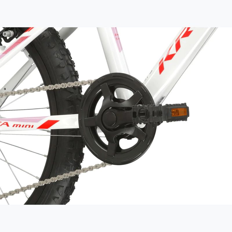 Bicicletă pentru copii KROSS Lea Mini 2.0 white/red/gloss 8