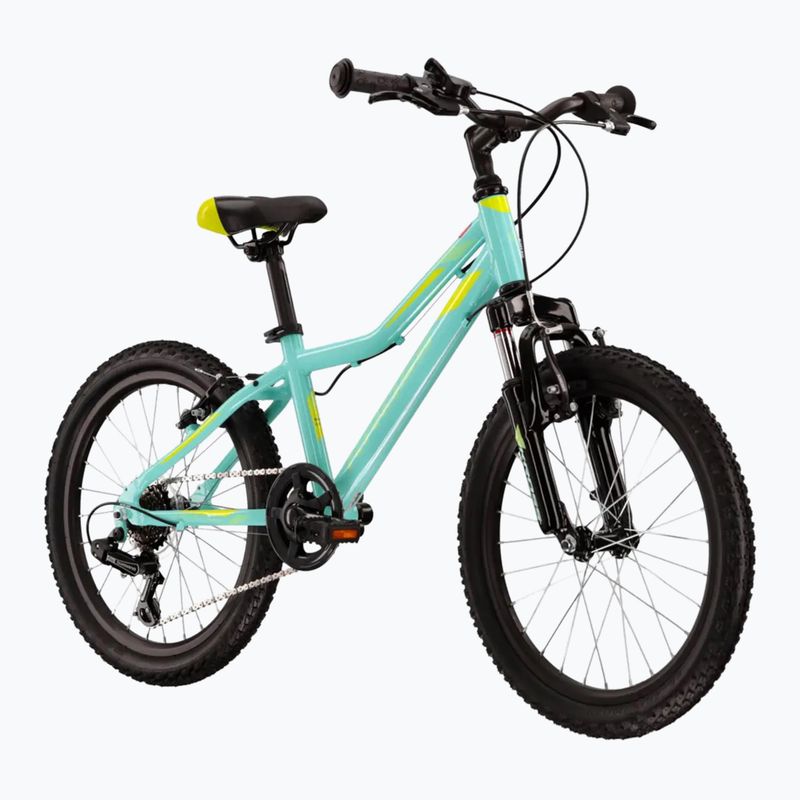 Bicicletă pentru copii KROSS Lea Mini 2.0 celadon/lime/gloss 2