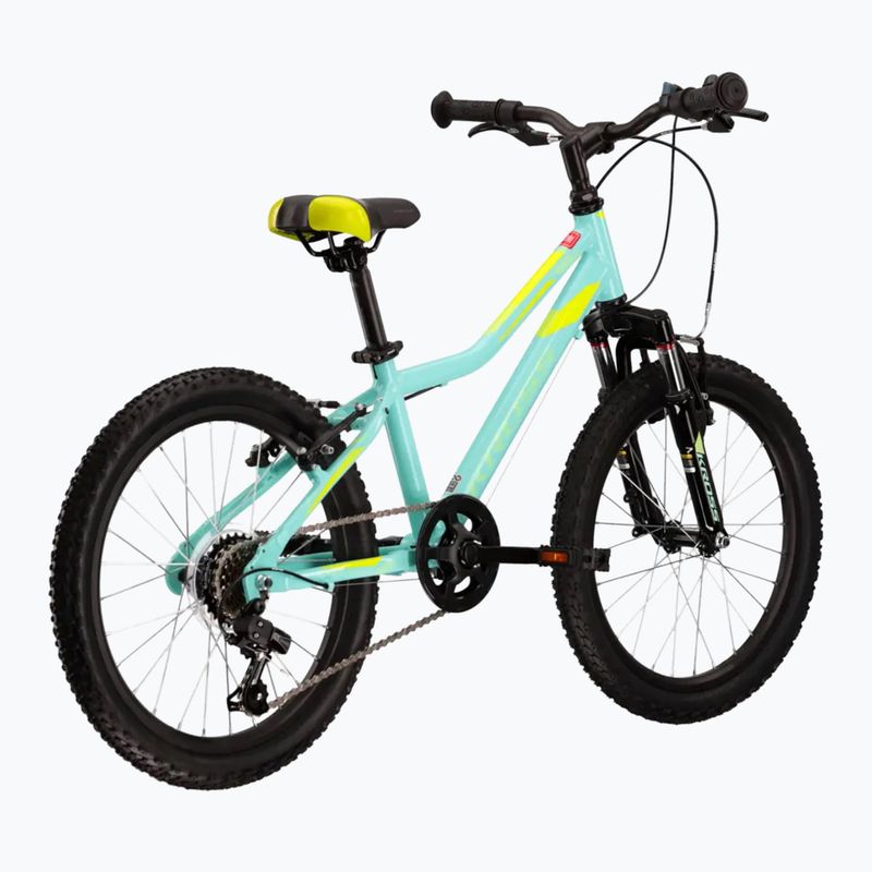 Bicicletă pentru copii KROSS Lea Mini 2.0 celadon/lime/gloss 3