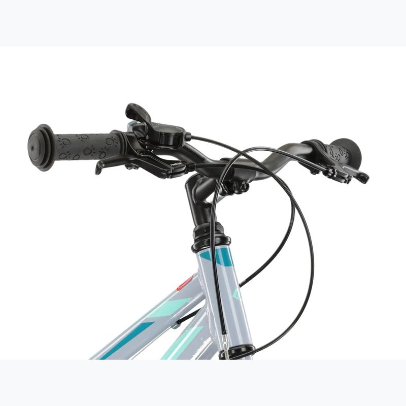 Bicicletă pentru copii KROSS Lea Mini 1.0 grey/mint/gloss 4