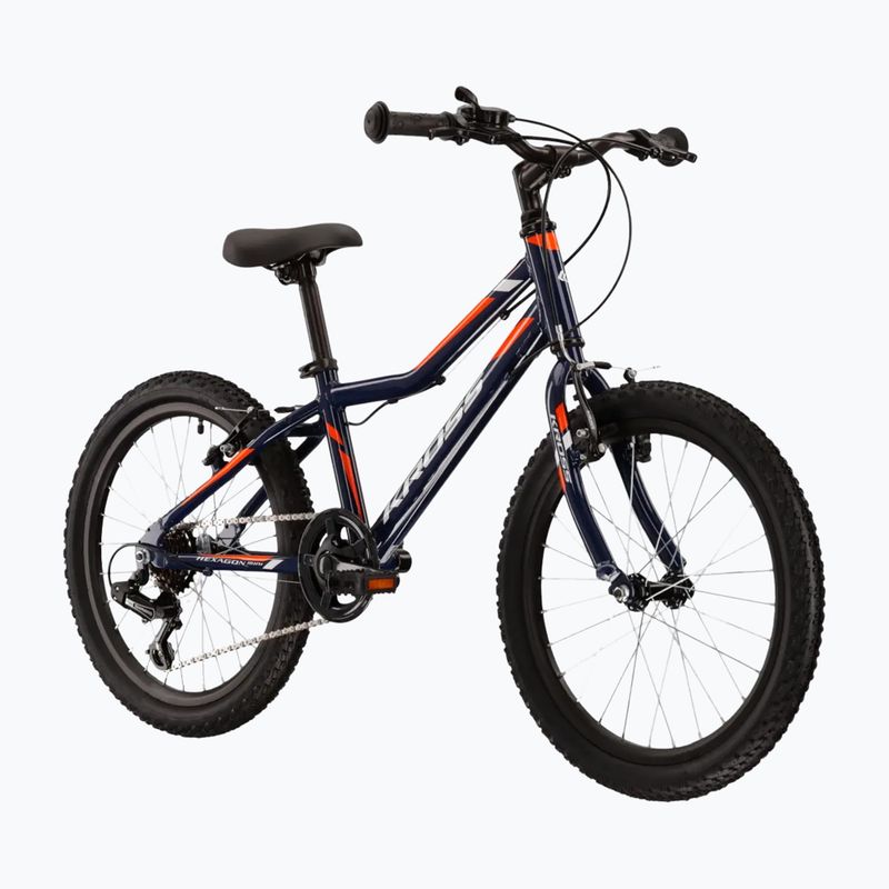 Bicicletă pentru copii KROSS Hexagon Mini 1.0 navy blue/white/gloss 2