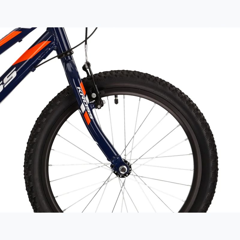 Bicicletă pentru copii KROSS Hexagon Mini 1.0 navy blue/white/gloss 5