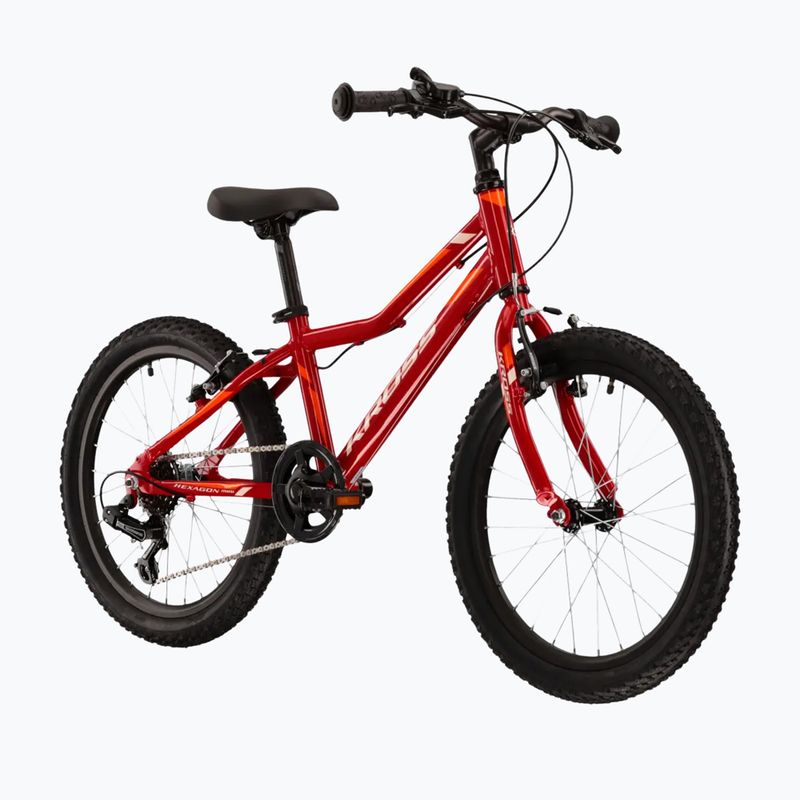 Bicicletă pentru copii KROSS Hexagon Mini 1.0 red/white/gloss 2