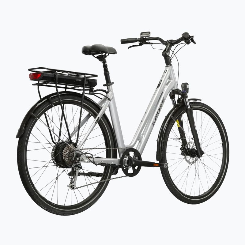 Bicicletă electrică KROSS Sentio Hybrid 2.0 el. 504 Wh silver/black/gloss 3