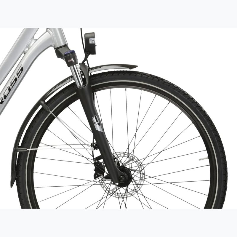 Bicicletă electrică KROSS Sentio Hybrid 2.0 el. 504 Wh silver/black/gloss 6