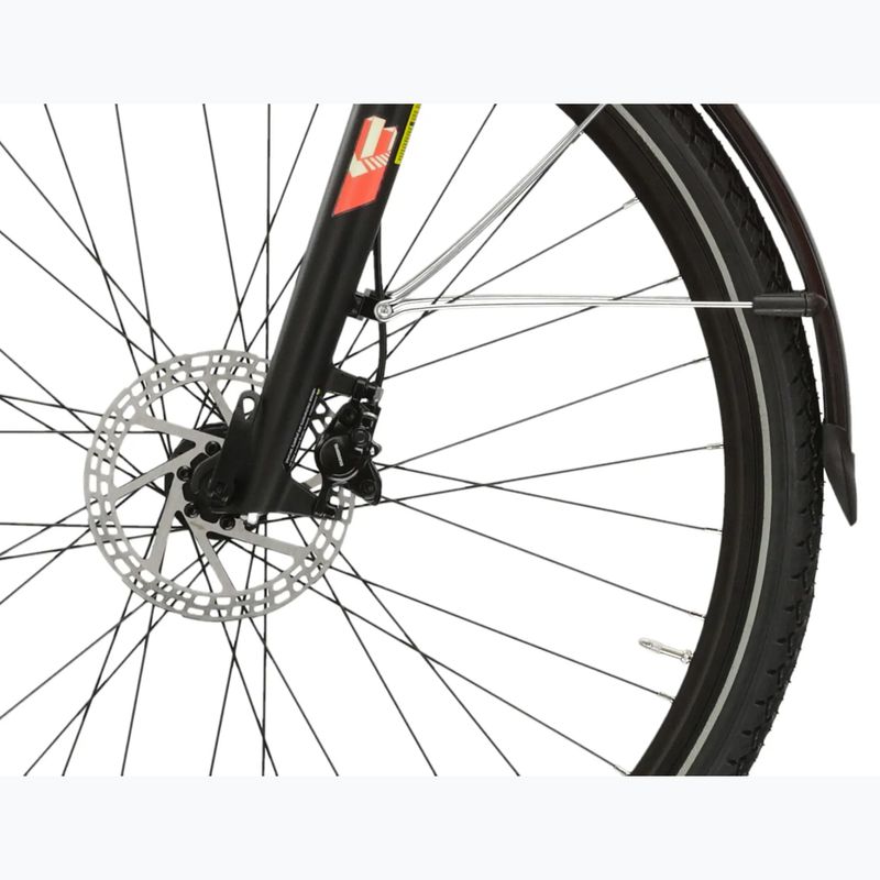 Bicicletă electrică KROSS Sentio Hybrid 2.0 el. 504 Wh coral/yellow/matte 8