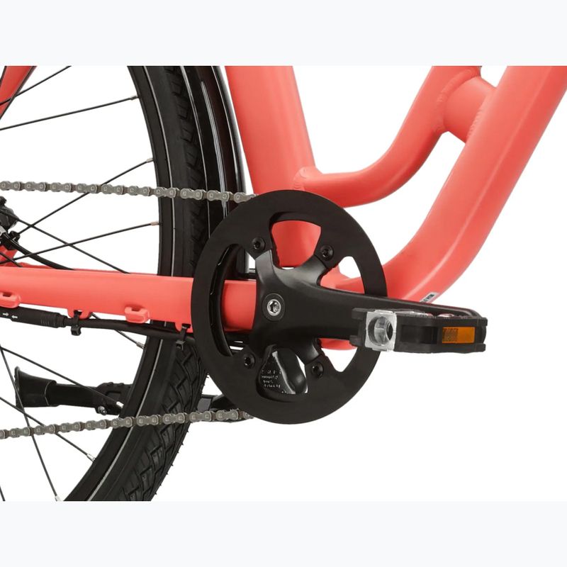 Bicicletă electrică KROSS Sentio Hybrid 2.0 el. 504 Wh coral/yellow/matte 10