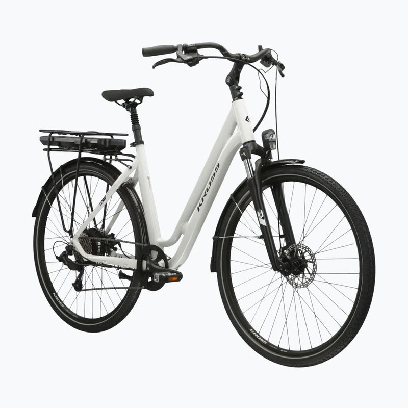 Bicicletă electrică KROSS Sentio Hybrid 1.0 el. 504 Wh pearl/black/gloss 2
