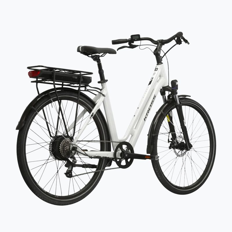 Bicicletă electrică KROSS Sentio Hybrid 1.0 el. 504 Wh pearl/black/gloss 3