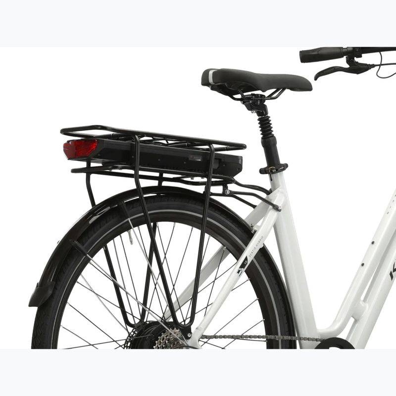 Bicicletă electrică KROSS Sentio Hybrid 1.0 el. 504 Wh pearl/black/gloss 12